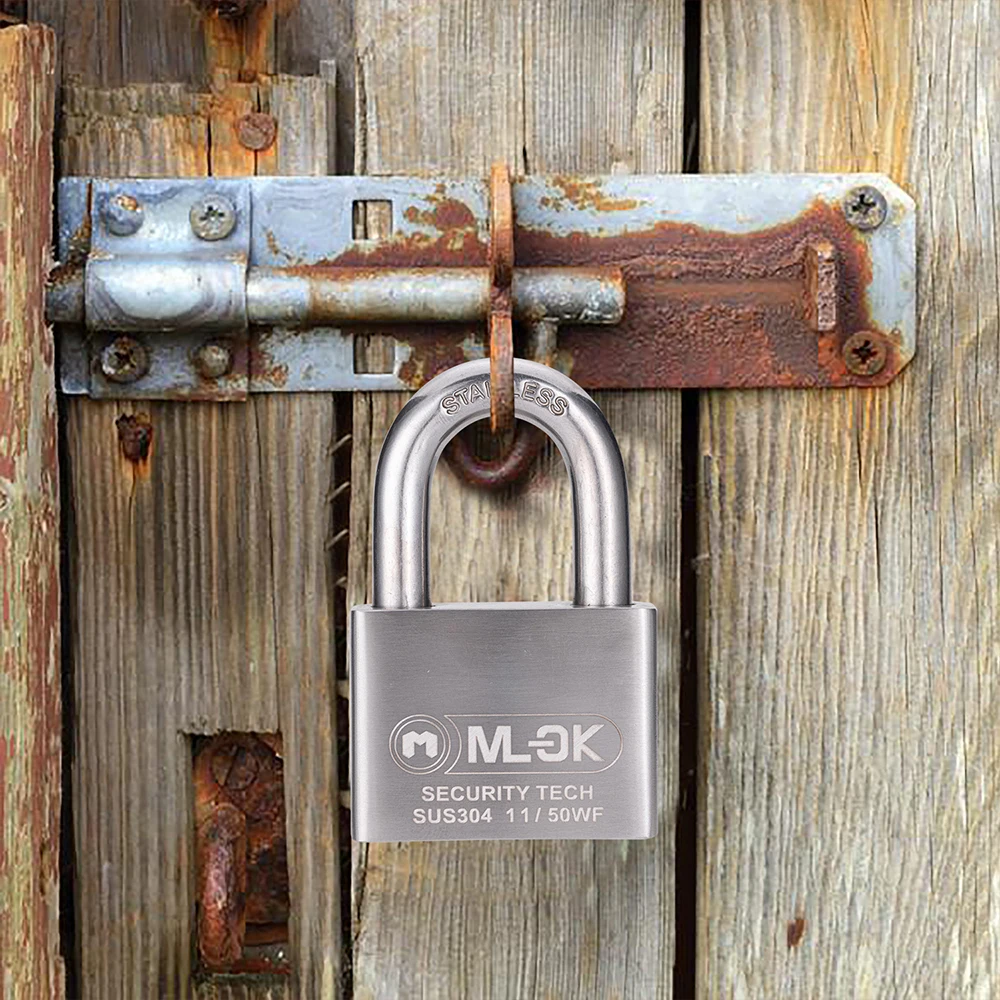 MOK 50 мм ширина из нержавеющей стали противоударный навесной замок сменный замок цилиндрический навесной замок