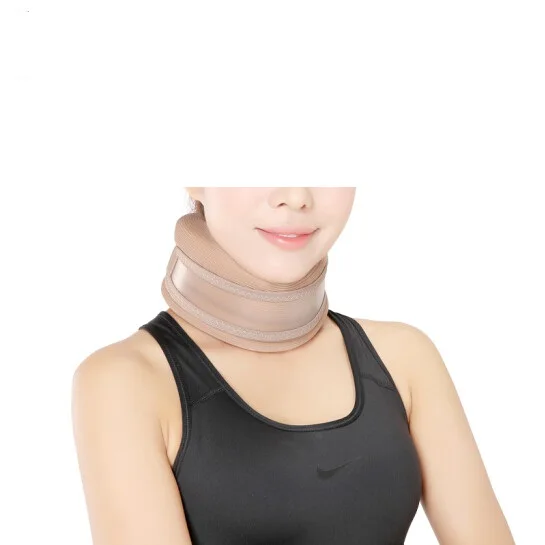 Neck Brace Foam Cervical Collar Soft Neck Support Relieves Pain & Pressure in Spine Wraps Aligns Stabilizes Vertebrae