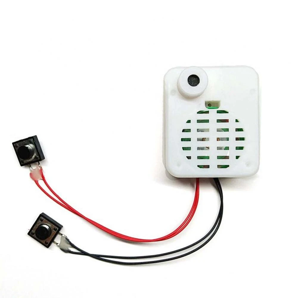 3W Voice Recording Box Message Box Module Clear Sound for Stuffed Animals/Gift/Toy DIY Voice Message Box Recording Module