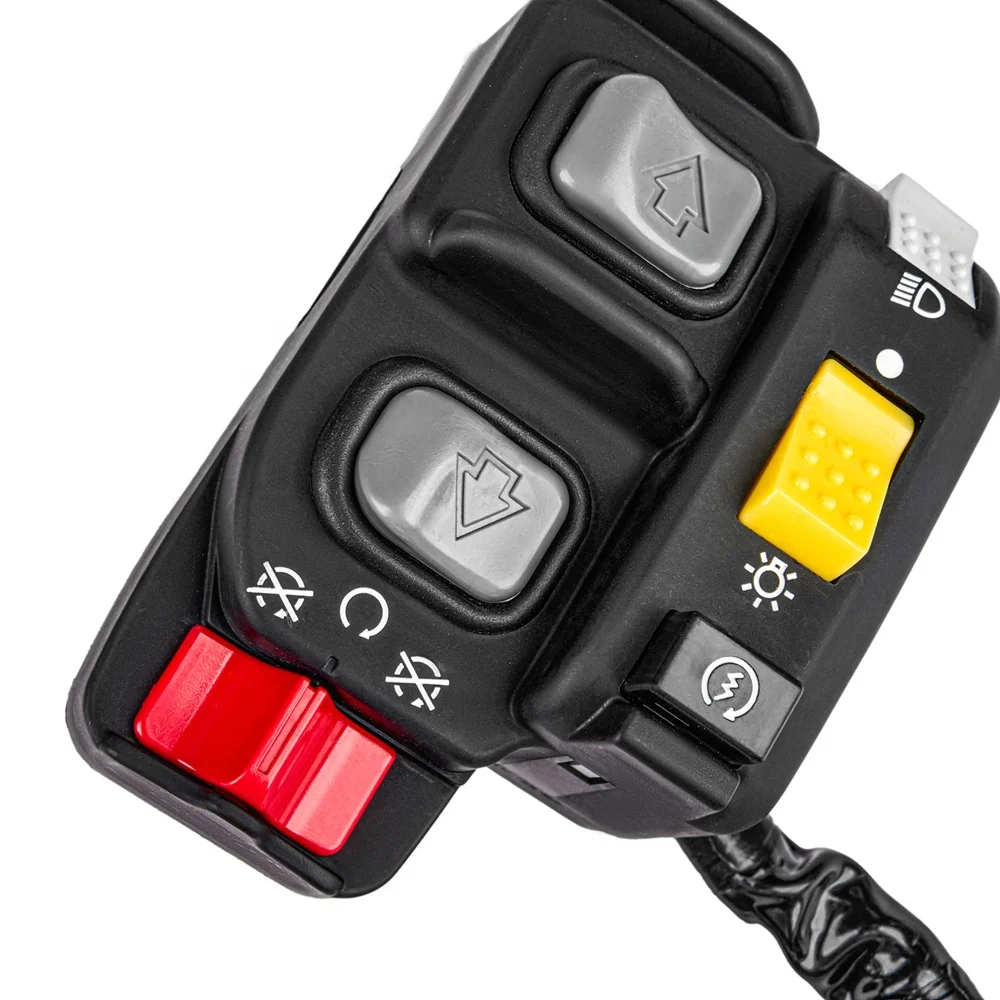 Электрический старт левый 5 функция рулевой переключатель для Honda ATV TRX500 TRX 500