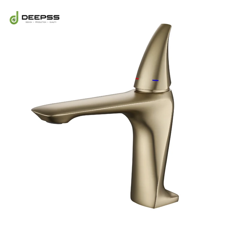 Kaiping Torneira De Banheiro Gold Lavatory Faucet  Brass Faucet From China