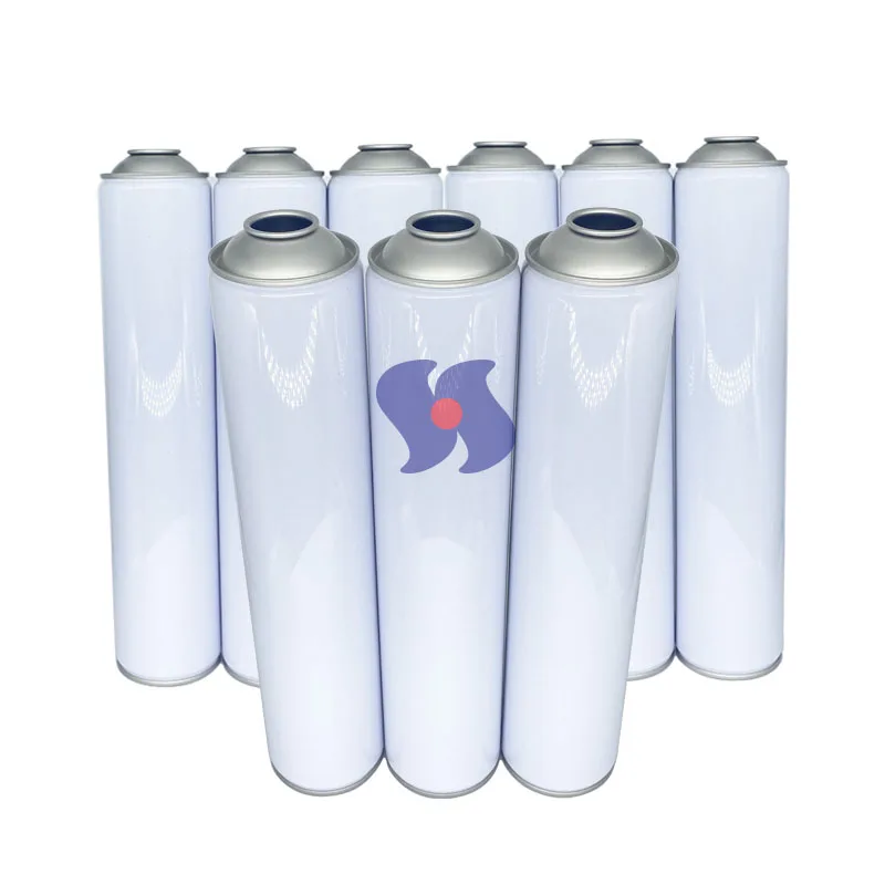 Wholesale Air freshener empty tinplate can butane gas canister 65mm empty aerosol tin cans