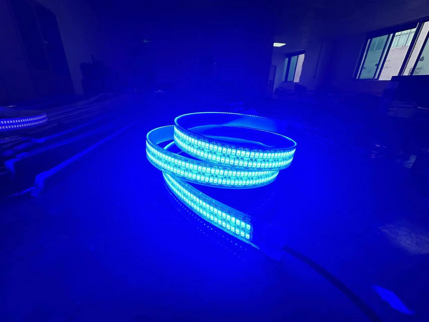 Professional High Quality Double Rows 5 Rows 2X144 2X240 2X180 5X180 Waterproof IP68 12V 5730 Led Strip Pure White Wheel Lights
