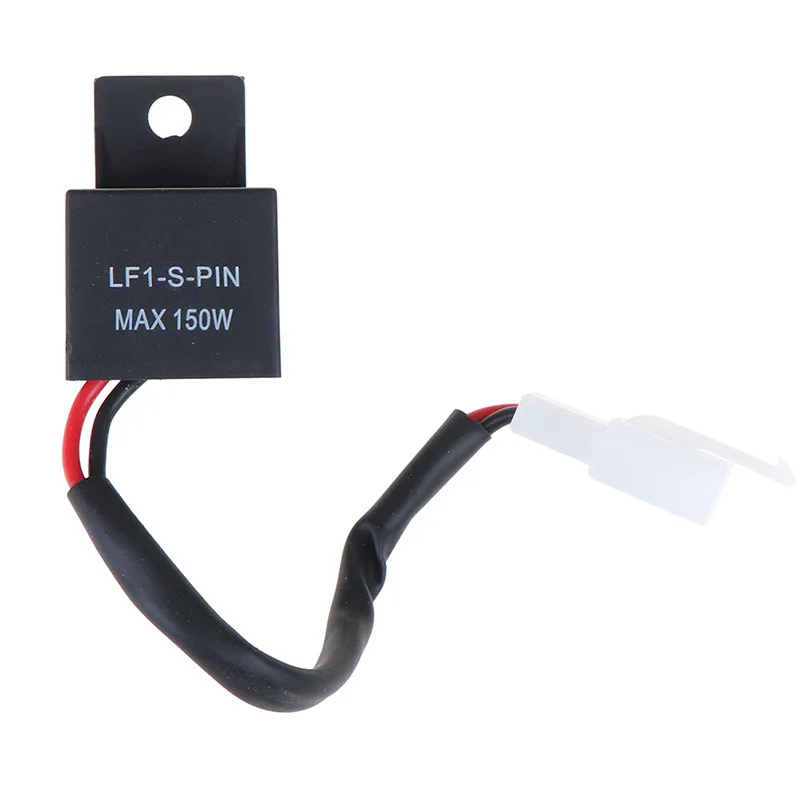 2-Pin Motorcycle Electronic LED Flasher Relay Indicator Light Flasher Blinker for Yamaha RELAIS FZ-6 FZ6 FAZER RJ07 RJ14 1998-