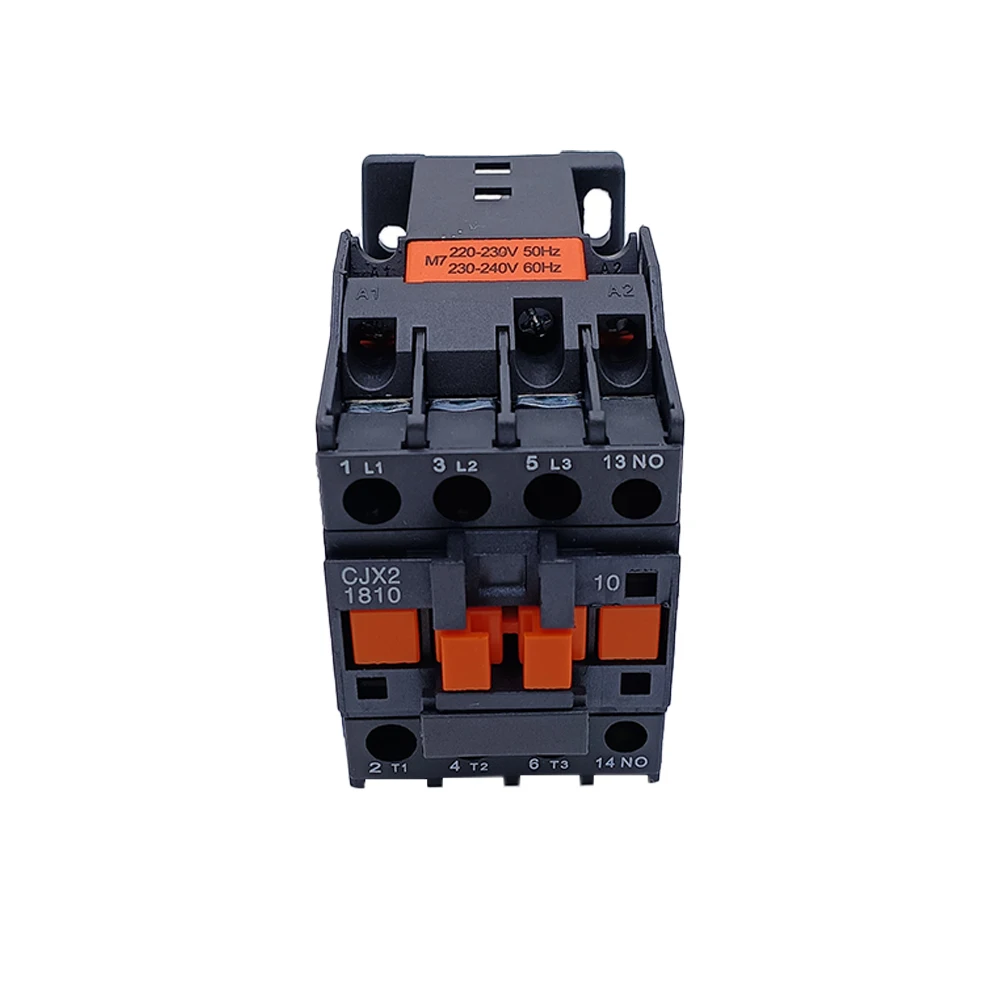 AC contactor CJX2 series 18a  Ac3 220v  Contactor  Warranty 2 years  3 Pole Main Place Model Voltage