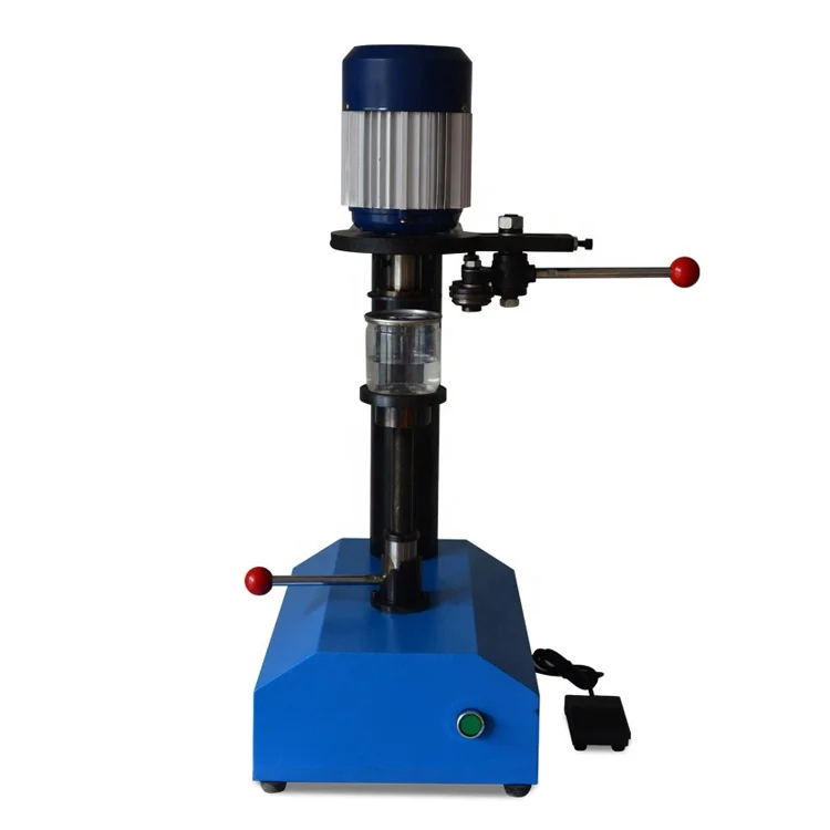 YTK-TDFJ150 Best selling beverage can seamer/semi automatic tin can sealing machine/sealed cans