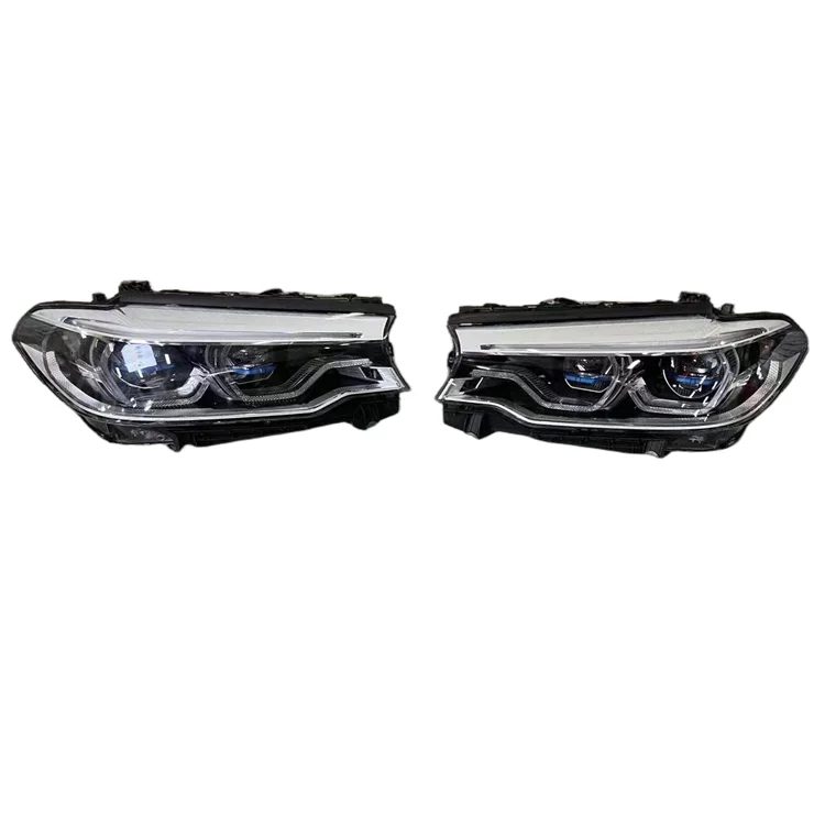 Полный диапазон для BMW 5 серии 525Li 520 G30 G31 G38 Лазерная версия фары модернизированная светодиодная передняя фара в сборе