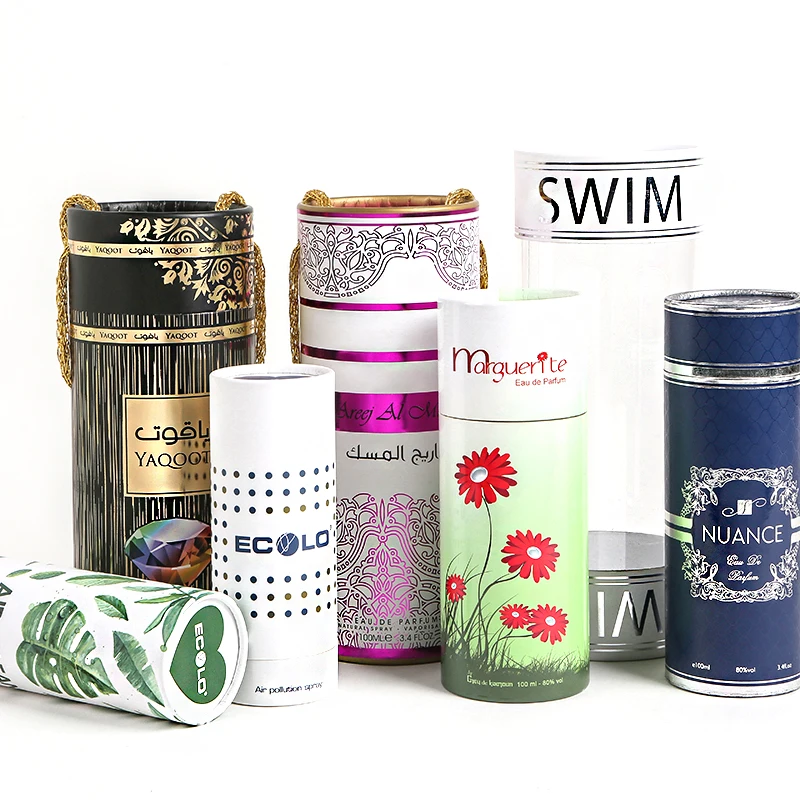 Wholesales Kraft Paper Rolls Honeycomb ECO Cycled Packaging Craft Sheet Paper Rolls cylinder tea box packaging
