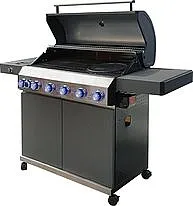 Outdoor Kitchen Stainless Steel BBQ Grill with Frid Cabinet and Sink for Garden Cooking