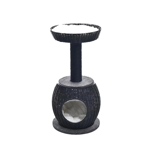 Renel Custom Wholesale Price Square Indoor PE Rattan Dog Houses