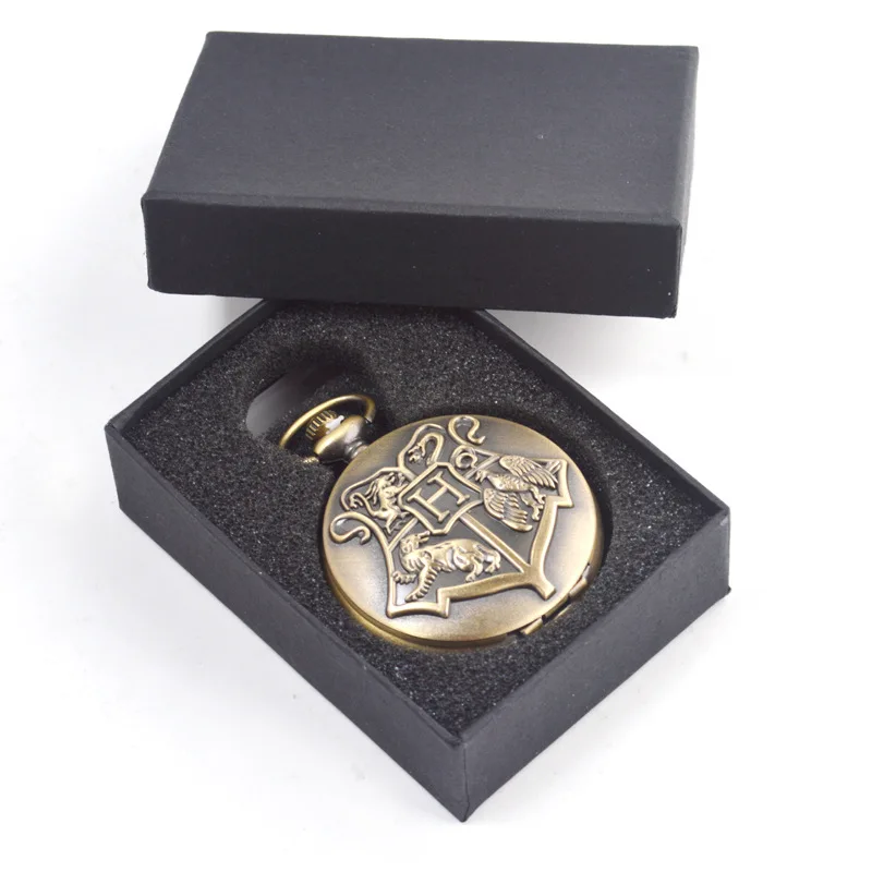 Полые кварцевые часы винтажные ручные карманные часы с животными