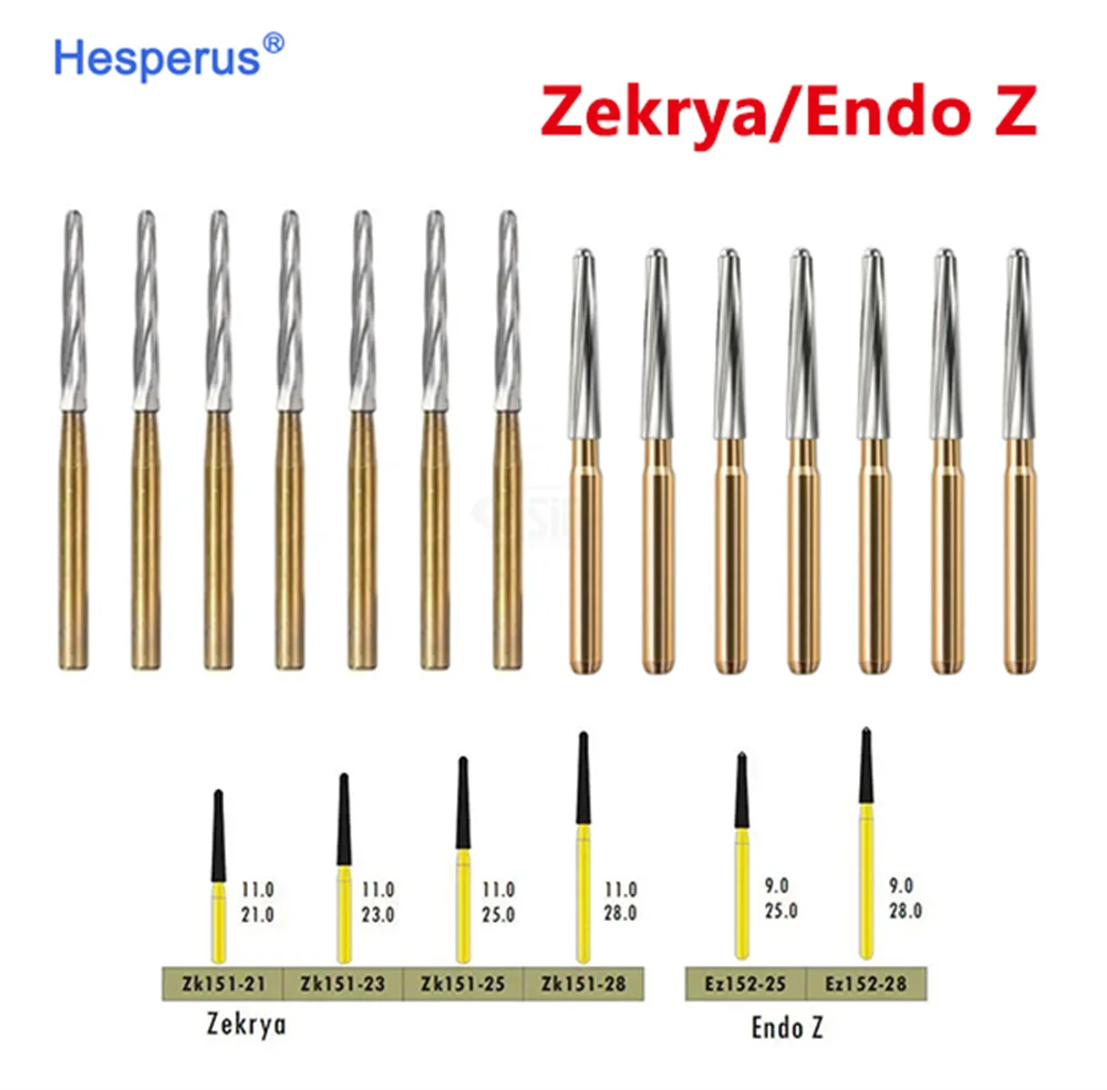 Dental FG Zekrya Carbide Tungsten Bone Cutters Burs Dental Drill Endo Z Tooth Extraction Burs For High Speed Handpiece