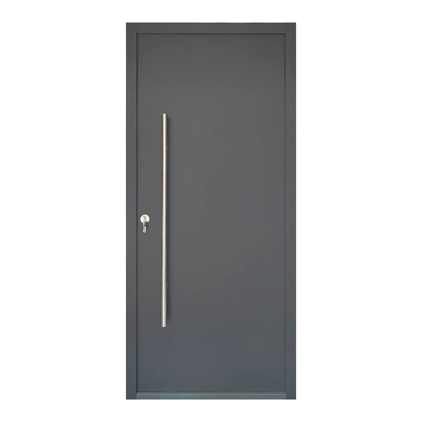 Fangda French Style Steel Door Galvanized Steel Doors Stainless Steel Single Door Design