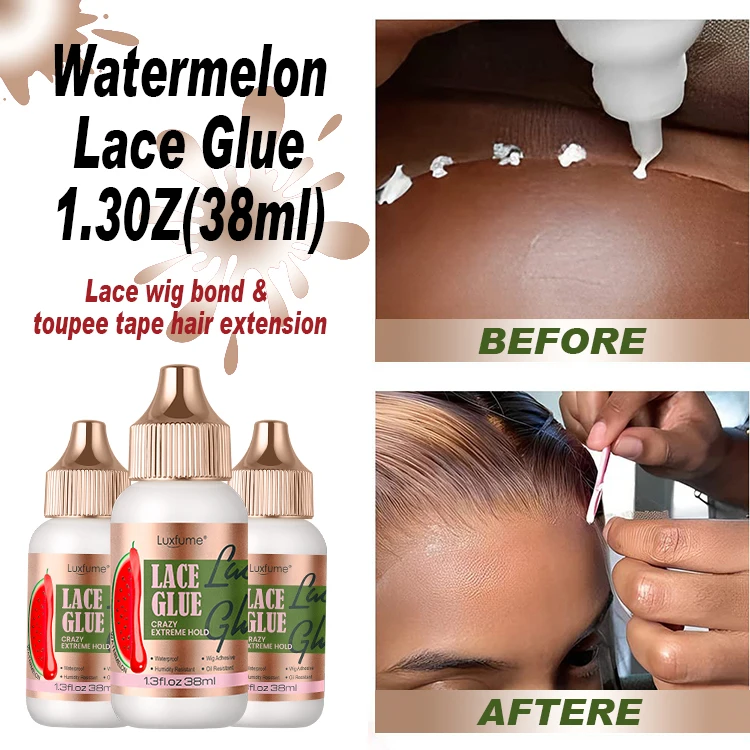 Wholesale Watermelon Frontal Glue Waterproof Refresh Watermelon Lace Glue