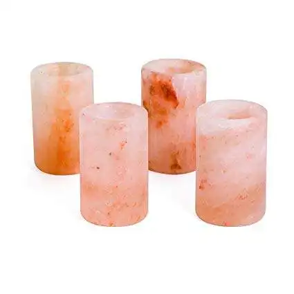 Himalayan Shot Glasses Tequila Shot Glass hand caved Himalayan Salt Shot Glasses