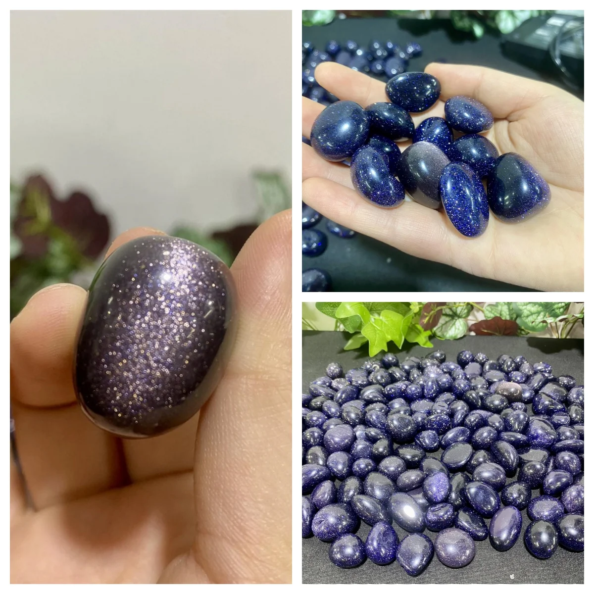 Синие Кристаллы из песчаника