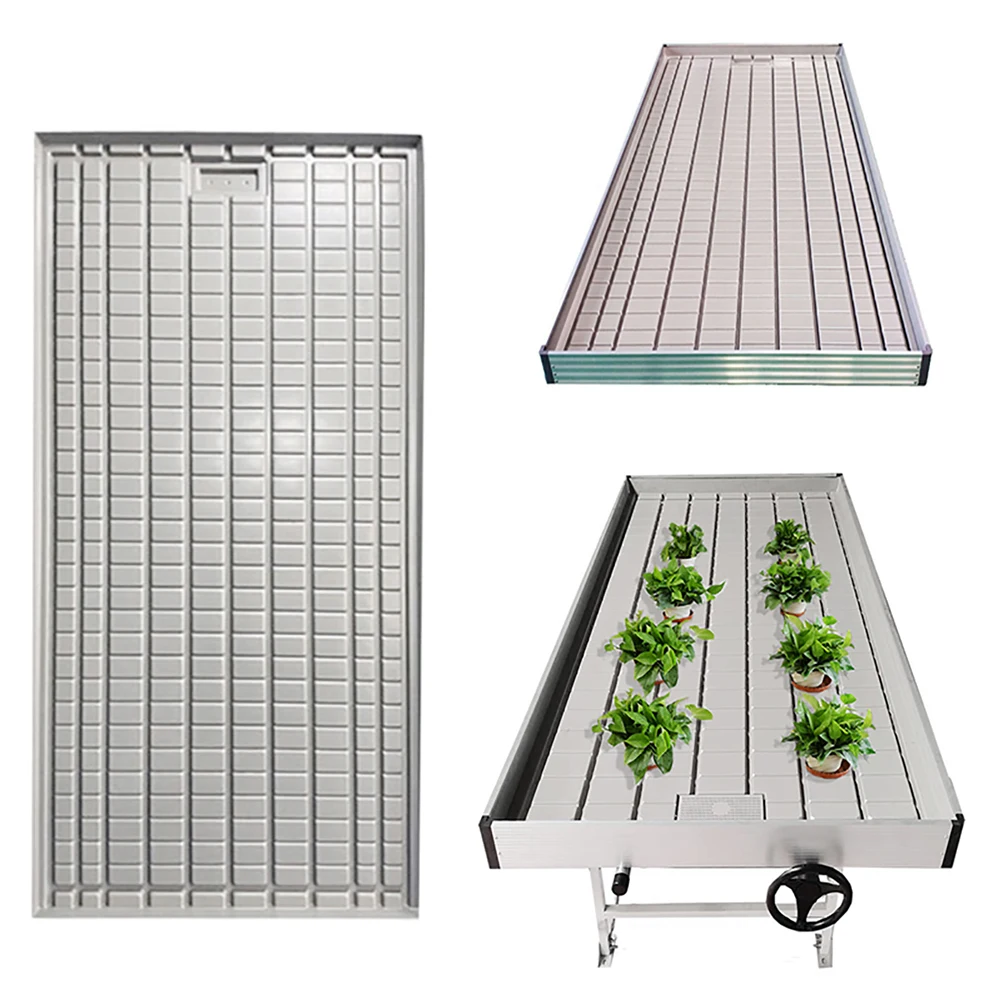 Hydroponic grow plant seedbed ebb and flow growing systems for agricultural planting multi layers system