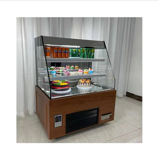 Fan Cooling Open Display Sweet Food Bakery Cake Display Cases Fridge Refrigerator Equipment For Sale (1600235234249)