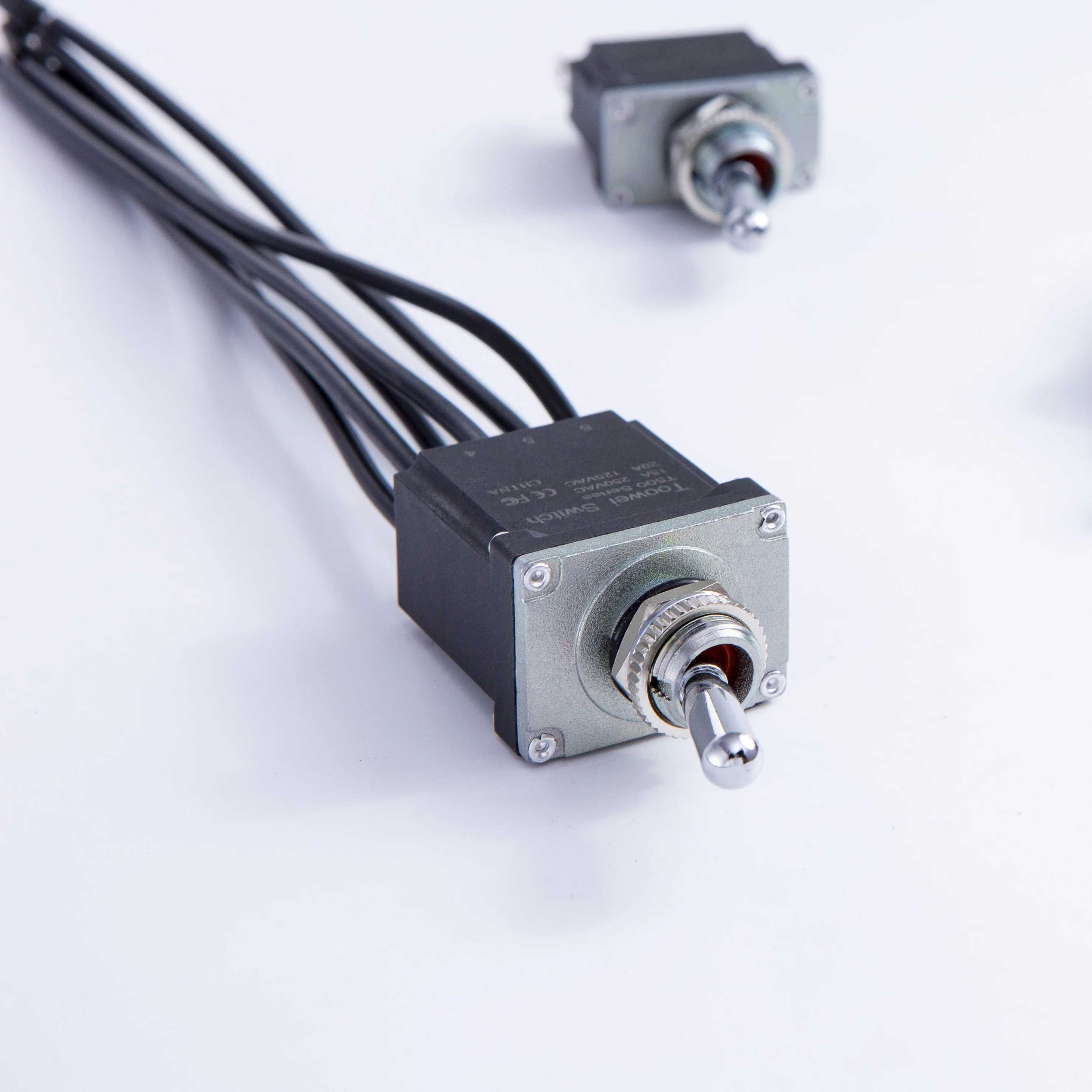 6Pin 2Position ON ON Heavy Duty Bakelite Toggle Switch Wire Terminal for Auto Car Marine Boat