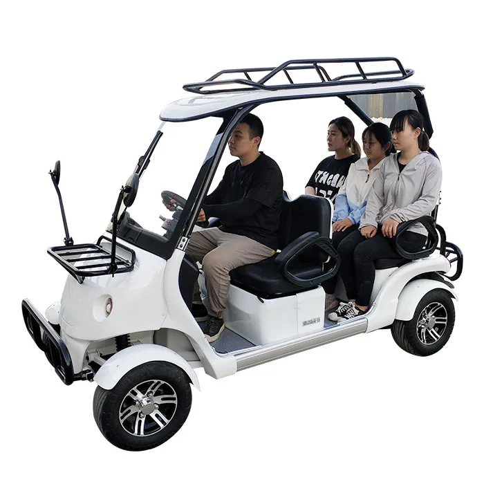 
Popular Cheap Prices Tourist Bus Club Car 4 Seat Battery Electric Golf Cart For Adults 