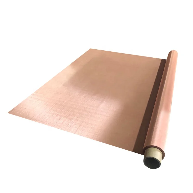 20 30 50 80 100 200 250 mesh 325 emf shielding copper fabrics copper metal net for faraday cage