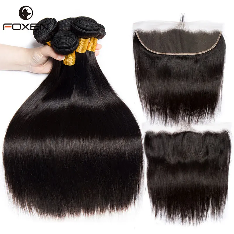 Wholesale Pre Plucked Hd Thin Lace Frontal 13X6 Bundle Deals With Hd Frontal Manufacturers Of Bone Straight Hair And Frontal
