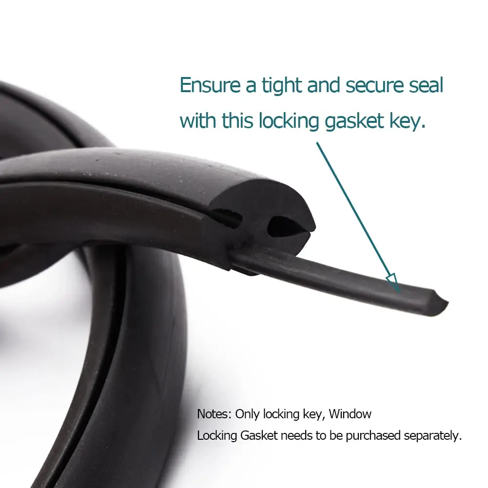Rubber strip window seal EPDM Dense Rubber Window Locking Gasket, Weather Stripping Seal for Stationary