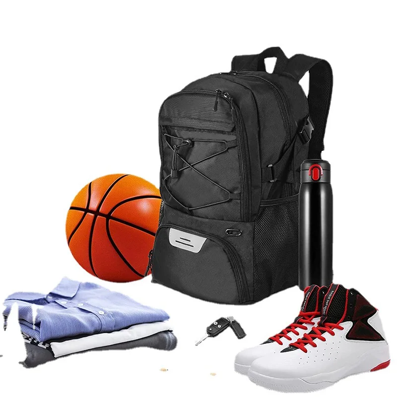 CAMYTONC Oxford Lining Casual Sports Backpacks Basketball Backpack Men Basketball Bag Basketball Backpack