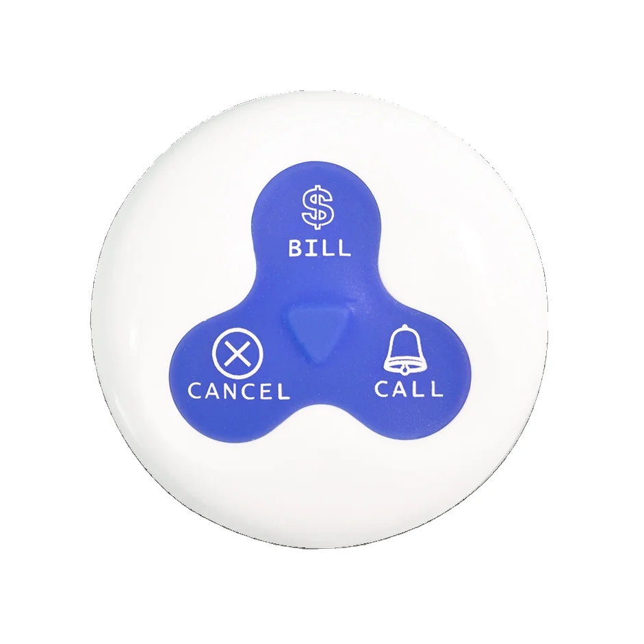 Restaurant Buzzer Caller Table Bell Call Button Waiter Pager Wireless Waiter Call Pager