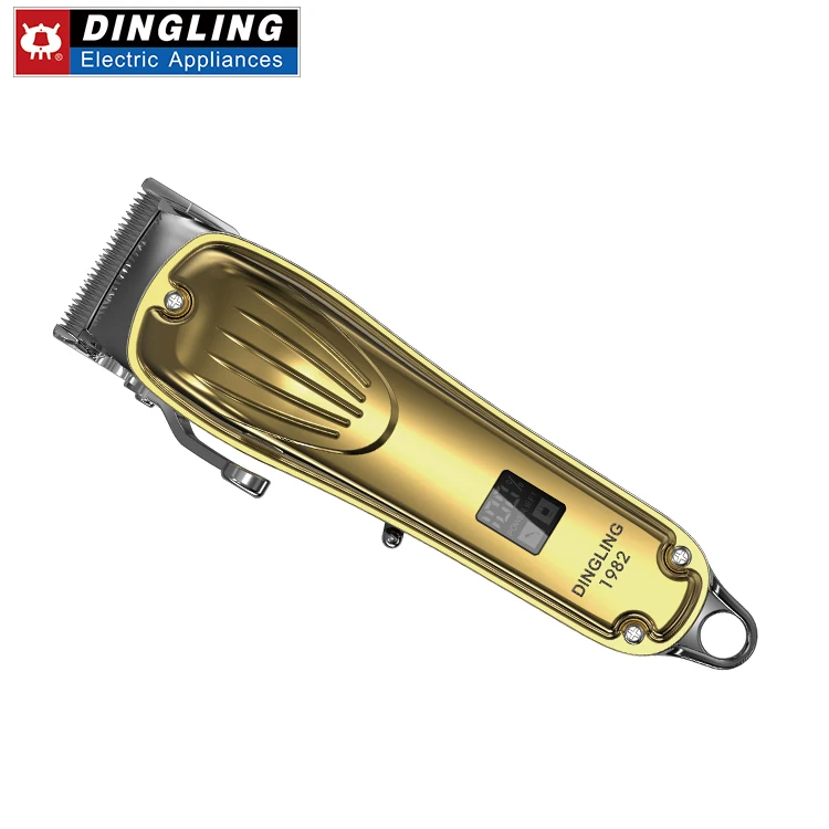 Dingling Lithium Charge And Discharge Protection lighter clipper hair clippers men professional