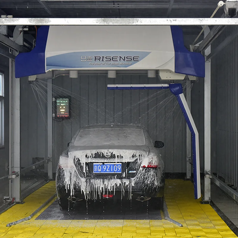 Risense automatic touchless robotic car  washig system tecnologia unmanned wash car wash machine
