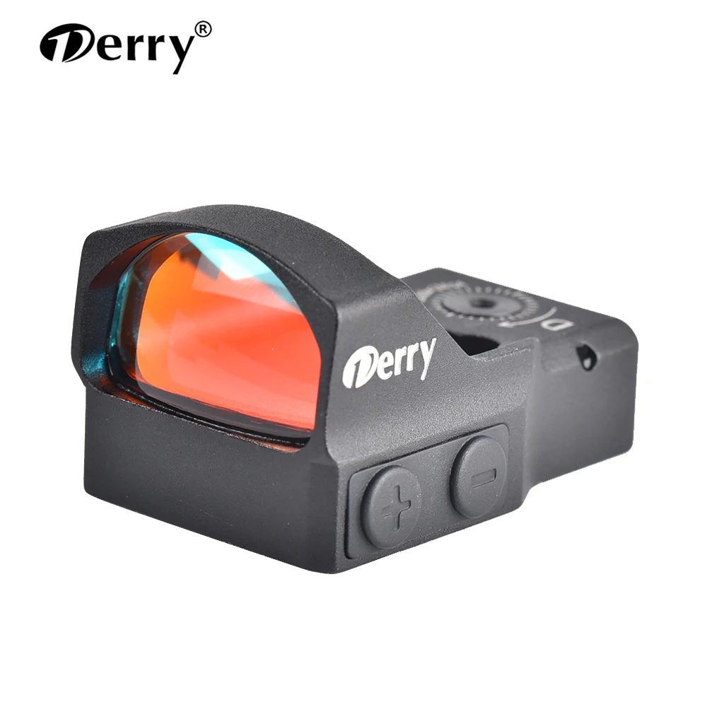 Тактический Мини-прицел Derry Optics с красной точкой и максимальной отдачей 45acp