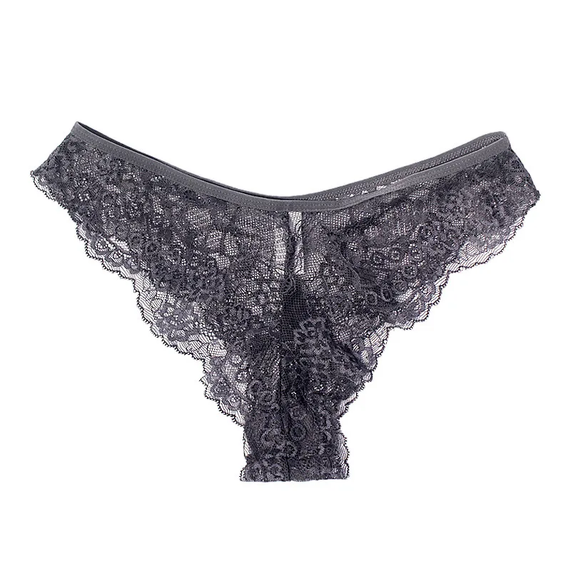 Low Waist Lace Panties Women Sexy G-string Thongs Mesh See Through Hot Sexy Girl Panties Women G-string