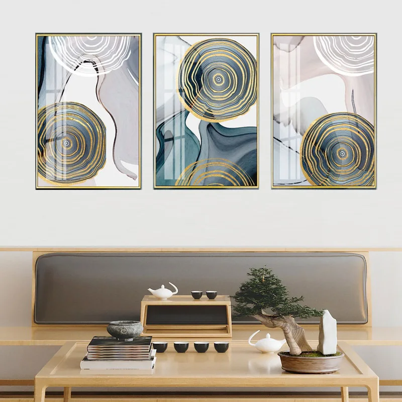 Premium Home Decor Furniture Abstract Crystal Proclaim Wall Art Painting Decor For Home Interior Bedroom Decor