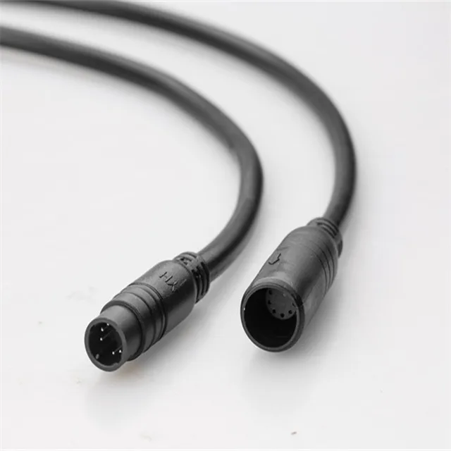 E-bike E-scooter Parts Waterproof Connector 8 Pins Connector Cable