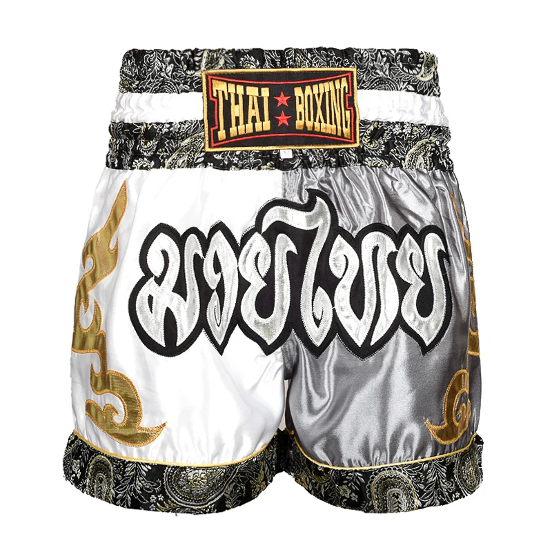 Direct manufacturer wholesale muay thai boxer shorts pants