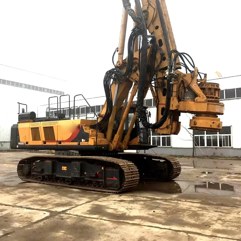 Official Used XR220D China Hot Sale Crawler Rotary Drill Rig Price