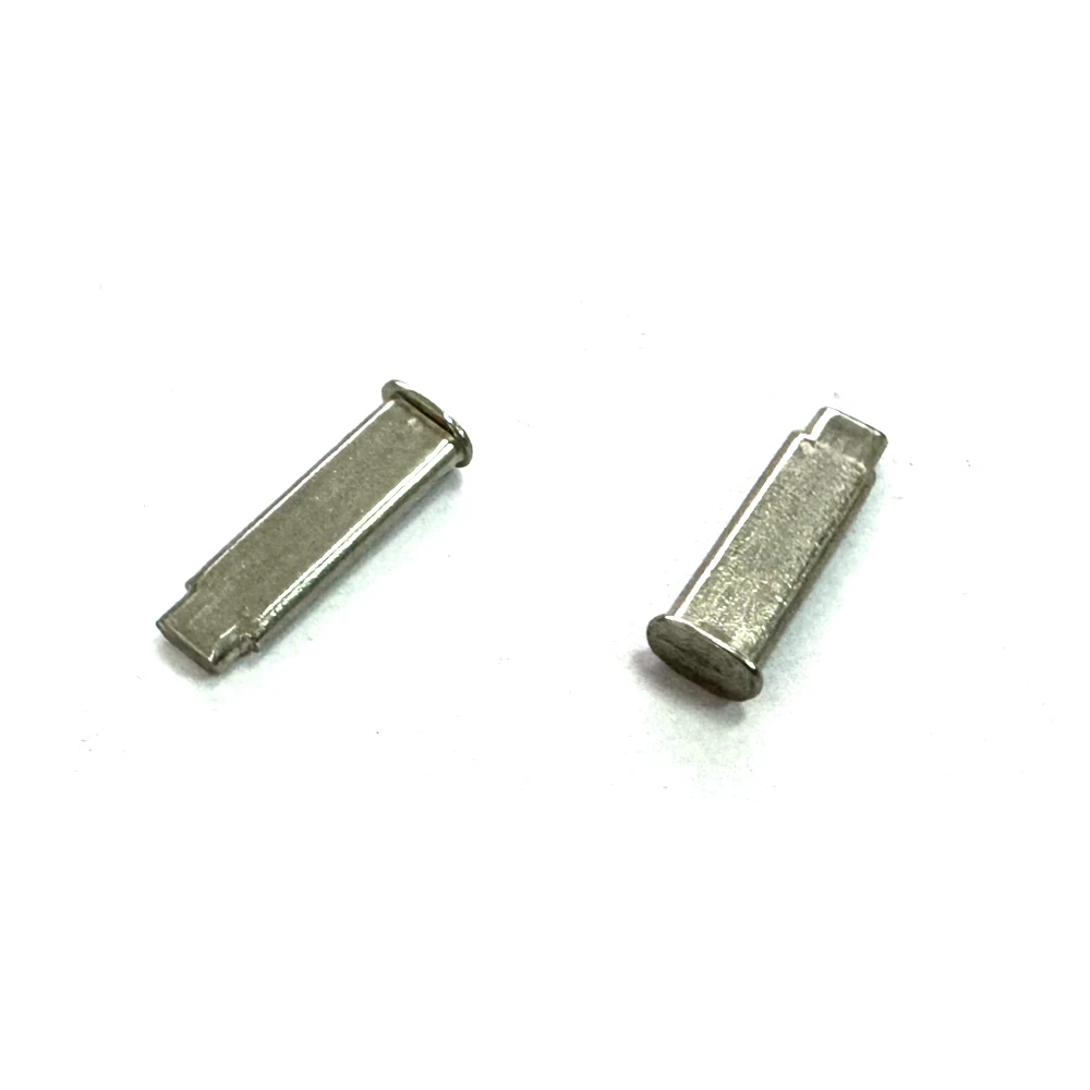ЧПУ Никелированная плоская головка штифт на заказ металлические круглые штифты