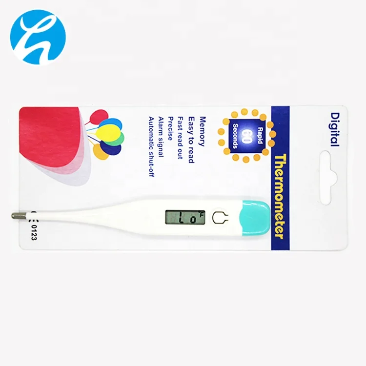 
Customize Logo Safe Flexible Baby Child Adult 10 Seconds Reading Electronic Digital Thermometer With Ce 