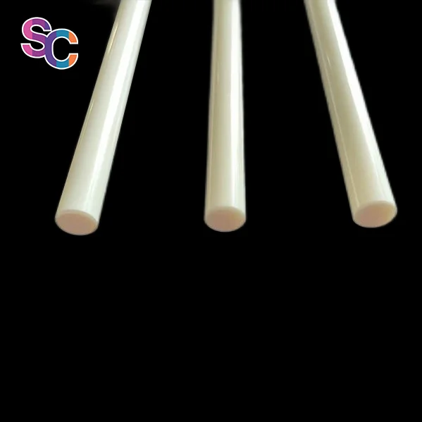 High grade ceramic zta custom ground ceramic hollow tube high temperature ceramic tube