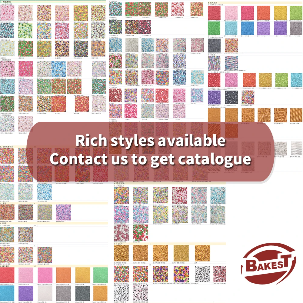 Edible Sprinkles Pearl Stars Sugar Comestibles Bulk Slices Rainbow Gold Blue Edible Sprinkles Candy For Cake Decoration