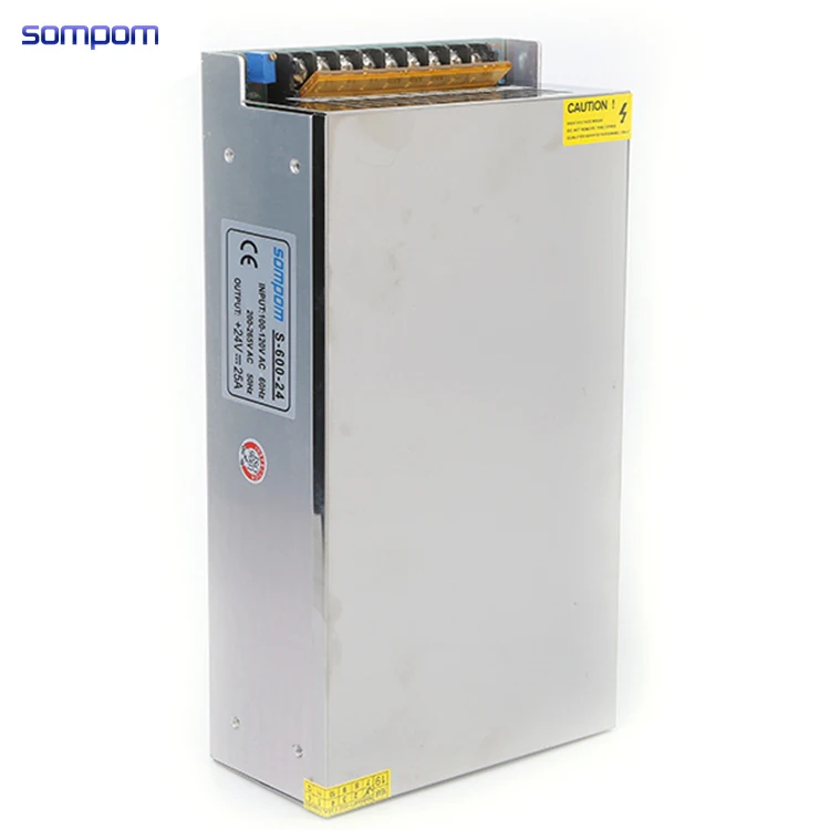Импульсный источник питания светодиодного табло S-600-24 24V 25A 600W