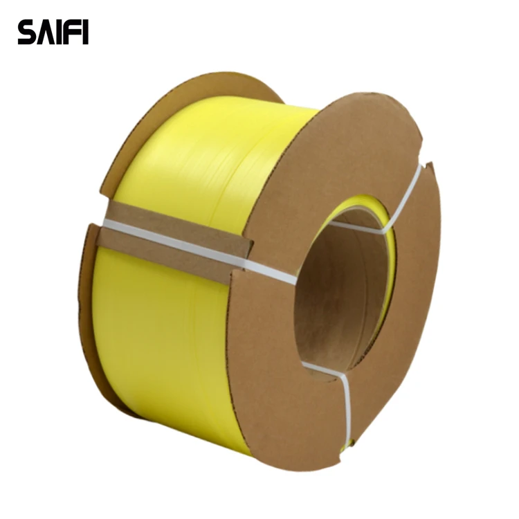 China Customized Printed Polypropylene Strip Plastic Packaging PP Strapping Tape for Packing