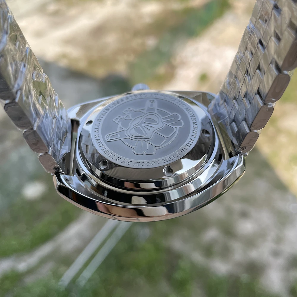 STEELDIVE бренд SD1983 Новое поступление негабаритных 49 мм стальной корпус 1000 м водонепроницаемый сапфировое стекло NH35 автоматические мужские часы для погружения