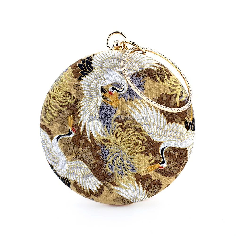 OC4405 Newest Designer Bag Round Shape Handle Evening Clutch Original Designer Bags