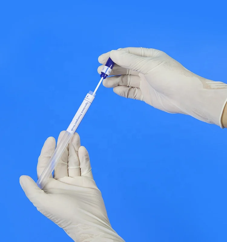Sterile Pharyngeal Nose Nasal Medical Transport Specimen Collection Swab with Tube