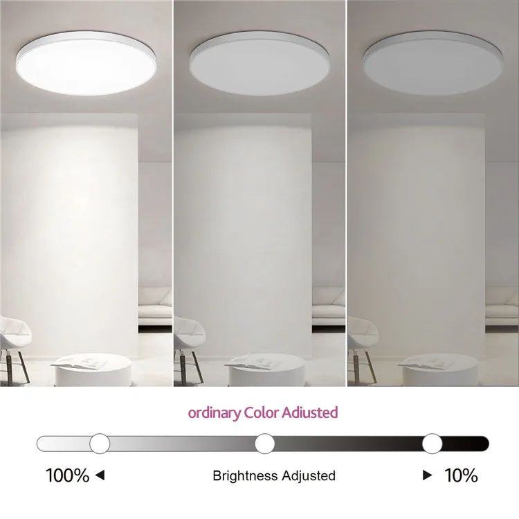30W ultra thin smart WiFi rgbcw ceiling lamp remote control app Alexa Google Home Voice Control rgb led ceiling light