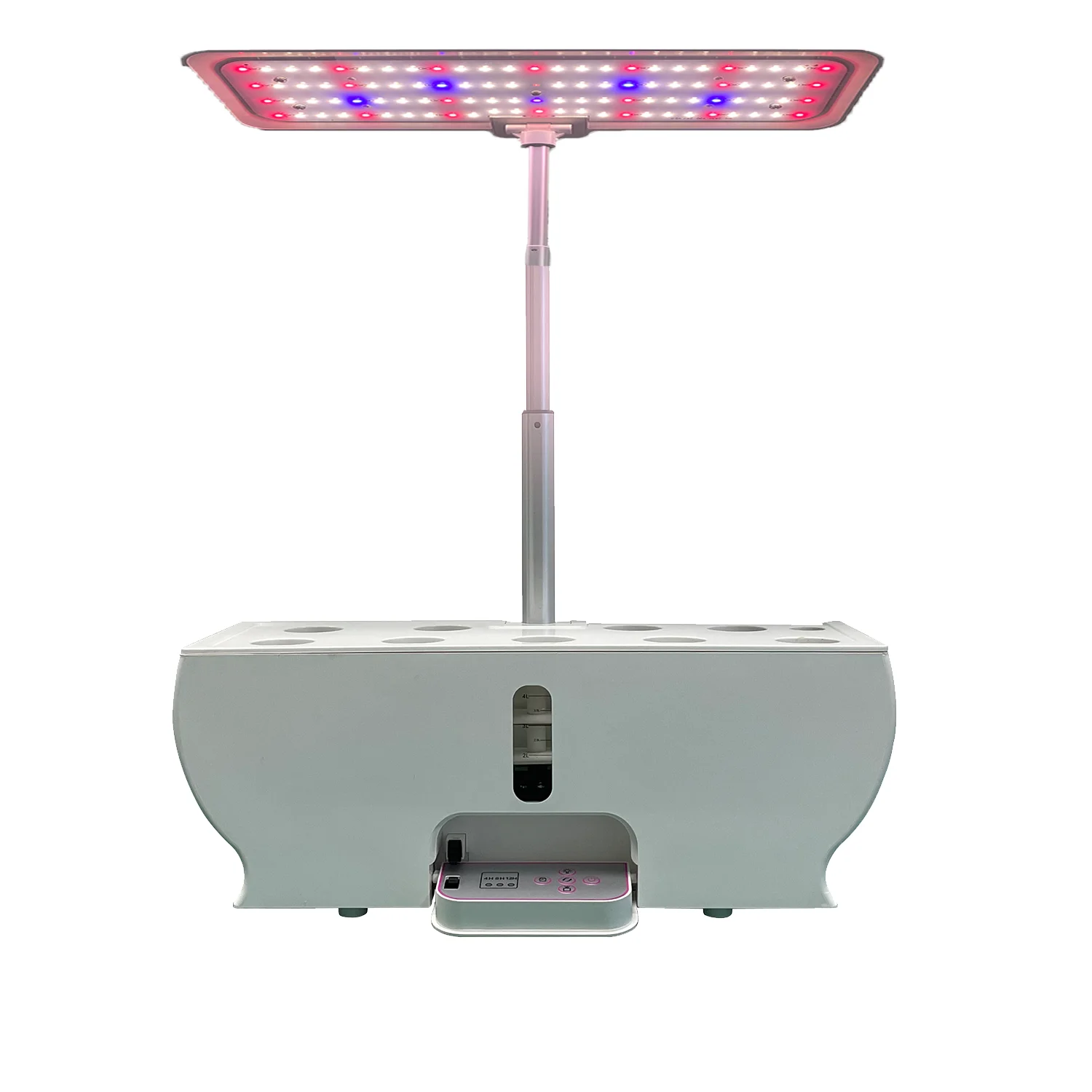 24w Led Grow Light Smart Indoor Garden 24V 1A 9 pods Hydroponics Grow Kit Systems Planter with Remote control Home Kitchen