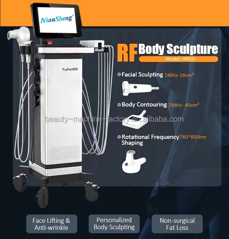 ID+Flex burn Fat Reduce build Muscle Truscul TRus culpt trushapeing id flex treatment trufat 45d Machine