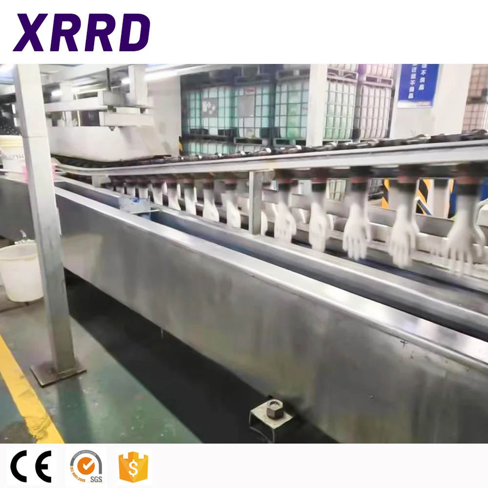 Automatic Oil Seal Trimming Machine Latex Glove Production Line with CE
